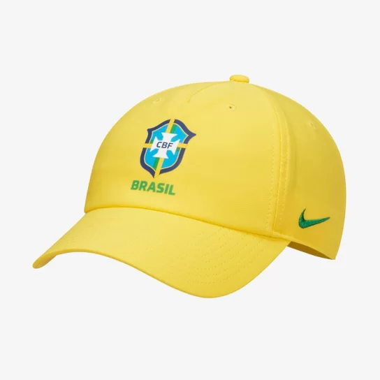 Boné Nike Club Brasil Unissex - Cor Amarela