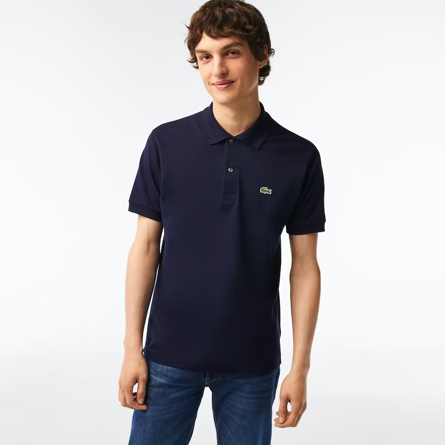 polo da lacoste azul - lacoste original