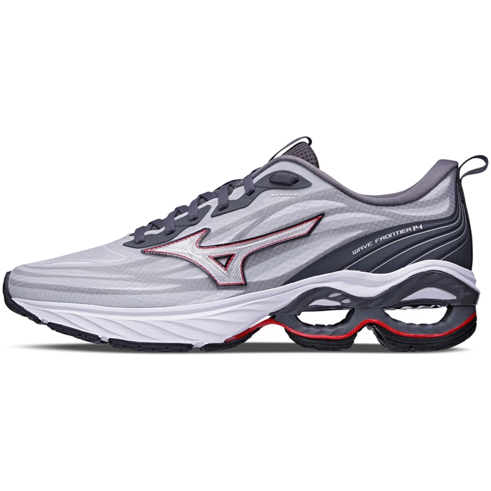 mizuno wave frontier 14 vermelho